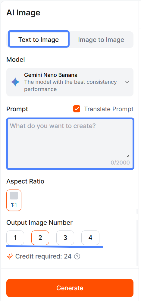 Step-by-Step Guide for Using Nano Banana on Short AI